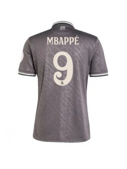 Real Madrid Kylian Mbappe #9 Ausweichtrikot 2024-25 Kurzarm